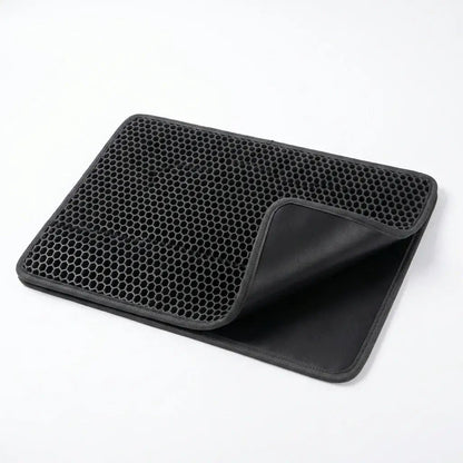 Double Layer Cat Litter Mat, Keep Floors Clean - PetNestCo