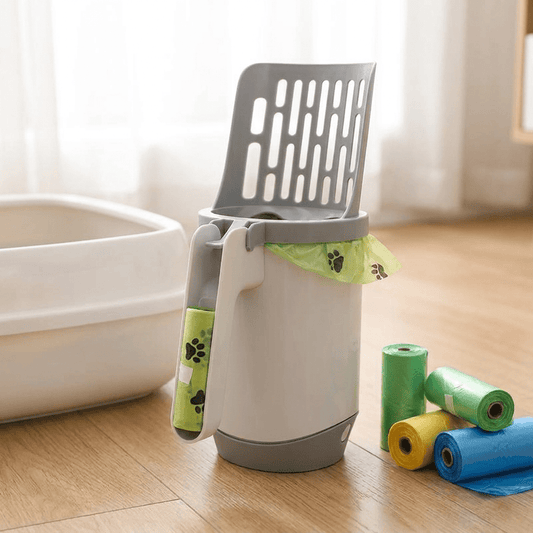 Self-Cleaning Cat Litter Scoop with Refill Bags - PetNestCo